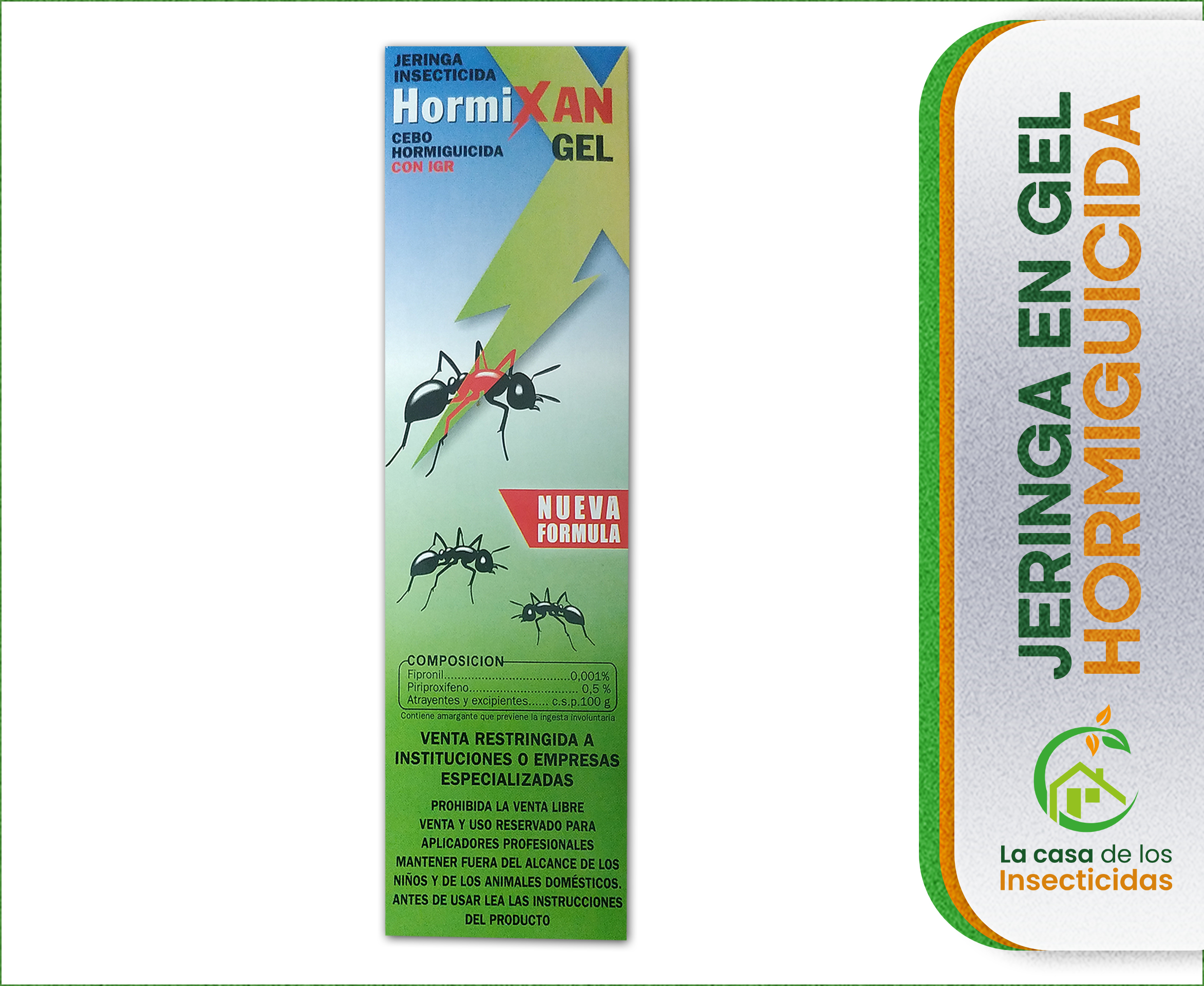 Hormixan x 30 gr. gel hormiguicida